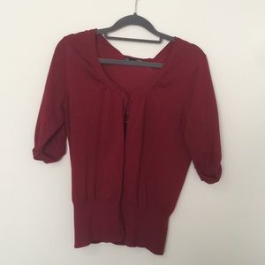 3/4 sleeve cardigan